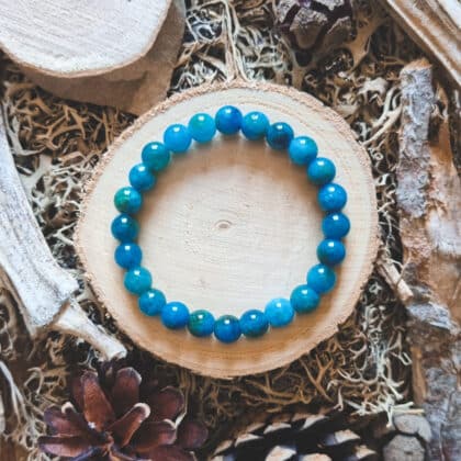 Pulsera Apatita Azul
